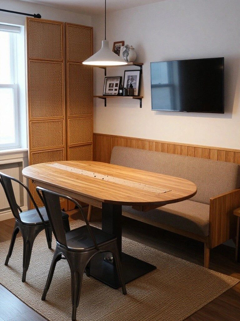 Built-In Bench for Dining Nooks