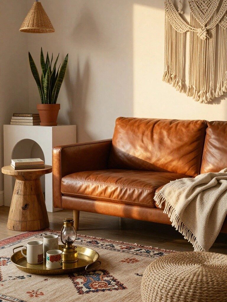 Textured Layers for Cozy Small Living Rooms