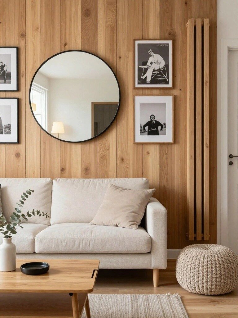 Wood Paneling for Small Living Rooms