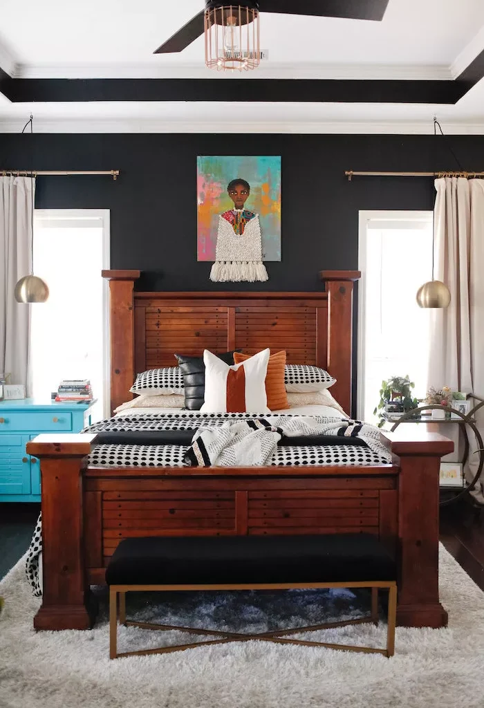 Small Primary Bedroom Ideas Draw the Eye Upward Laquita Tate Styling and Design