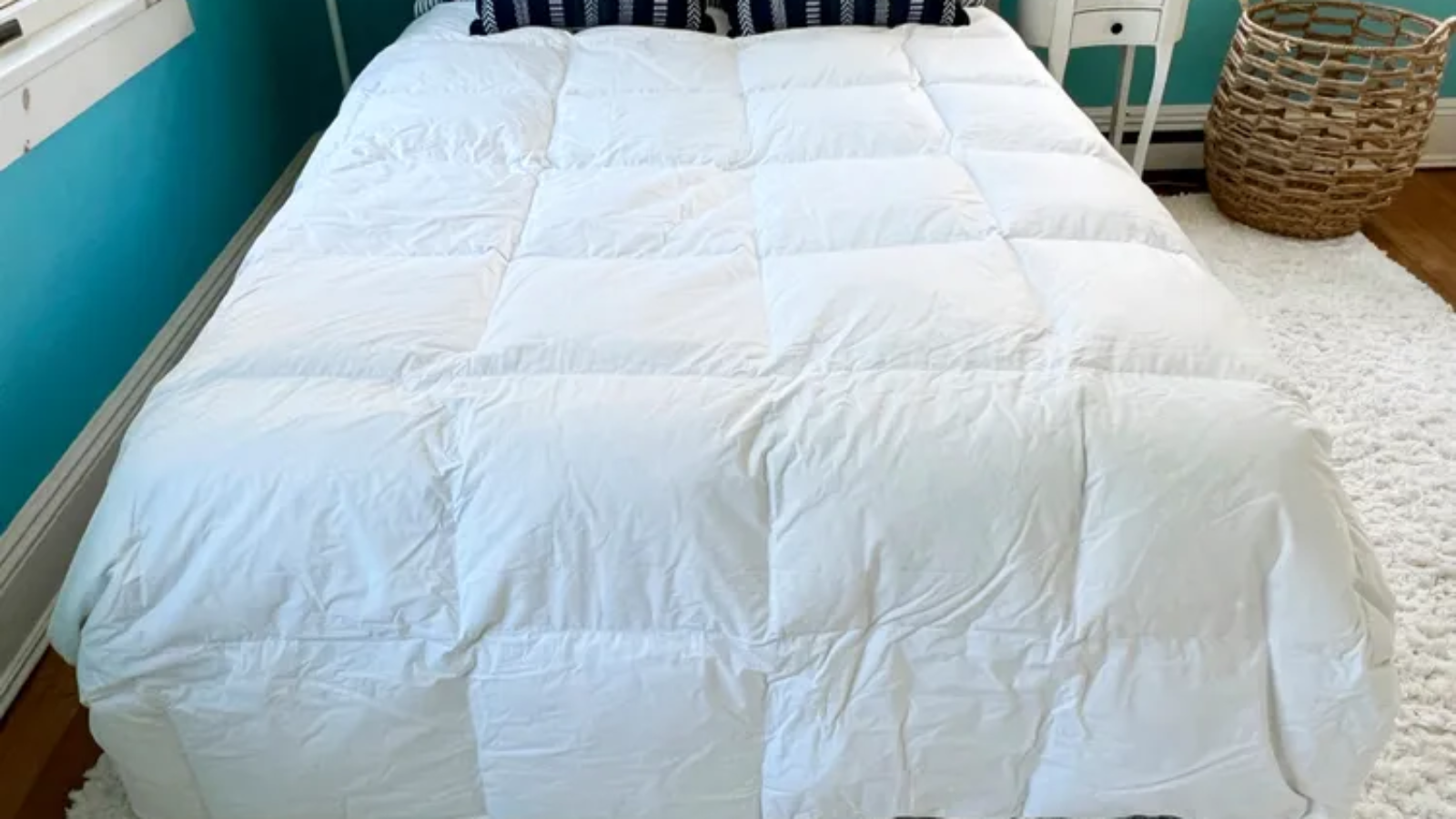 home-white goose down comforter sara luck