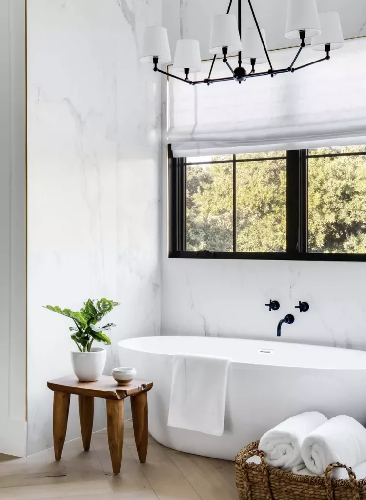  White Bathroom Ideas -11 Stock Up on White Towels