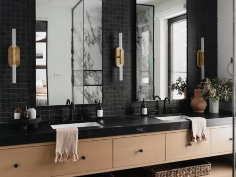 Black Bathroom Ideas for a Chic, Moody Space