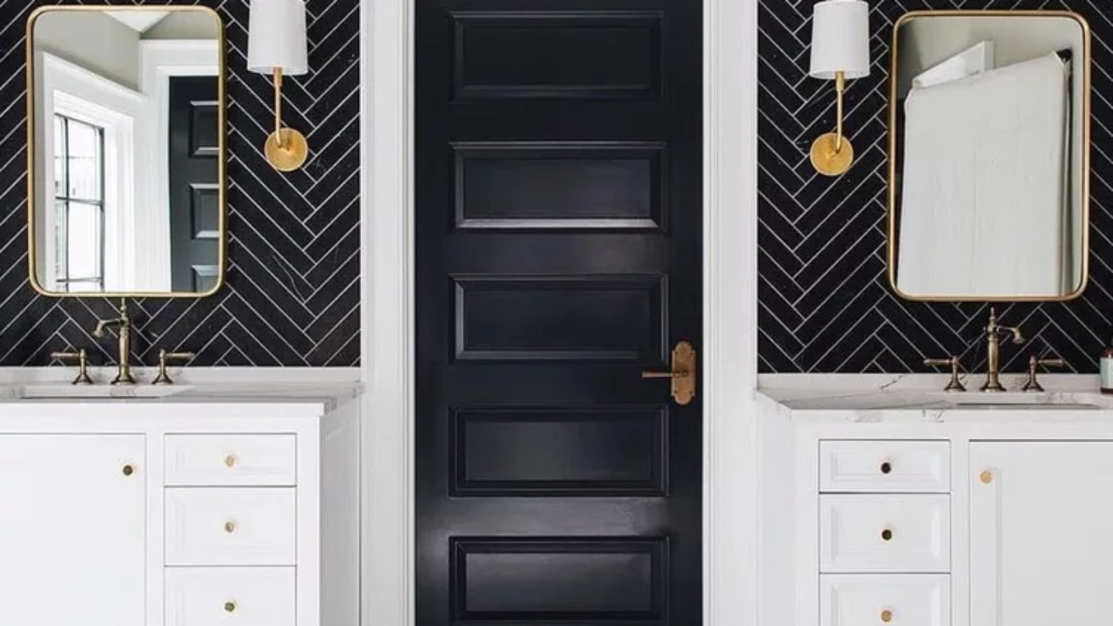 20 Stunning Black & White Bathrooms That Are Always Stylish