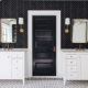 20 Stunning Black & White Bathrooms That Are Always Stylish