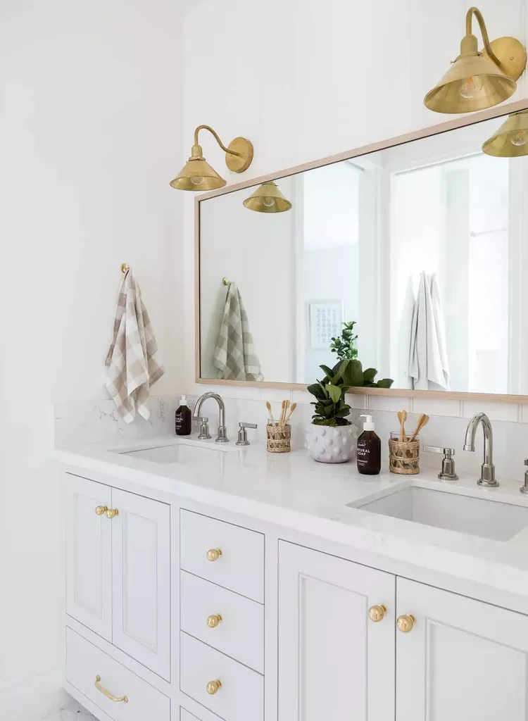  White Bathroom Ideas-23 Mind Your Undertones