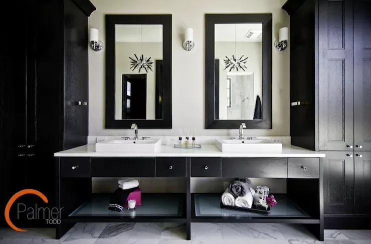 Black Bathroom Ideas for a Chic, Moody Space-Stay Traditional