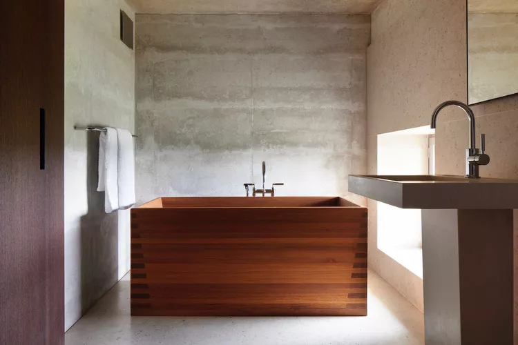 Midcentury Modern Bathroom Ideas-30 Focus on Clean Lines