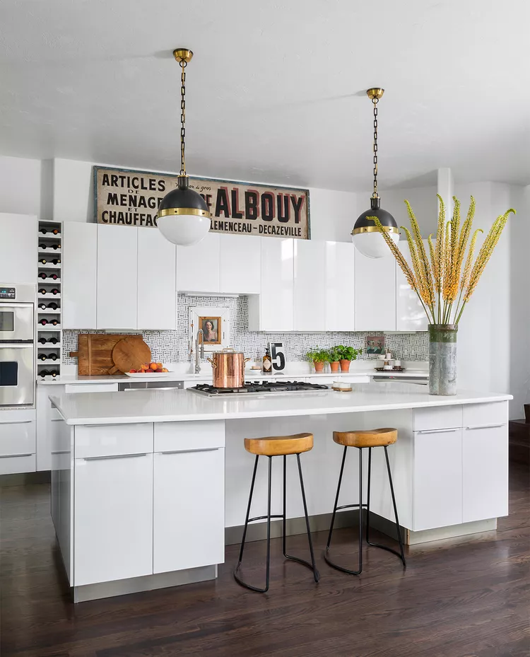 Minimalist Kitchen Ideas for a Simple, Stylish Space -Warm Up a Sleek Space