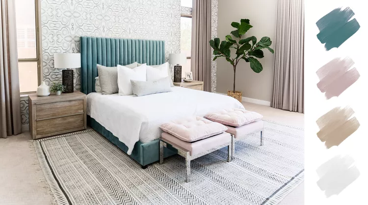 Pink + Teal + Gray