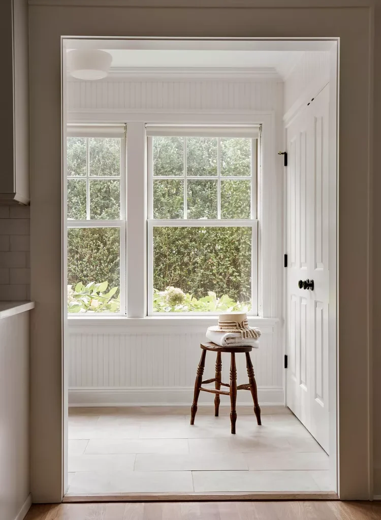 White Bathroom Ideas That Are Simple  01 Set the Scene With Crisp White Walls